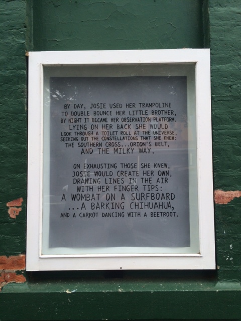 Josie and the Constellations (2015), detail 1